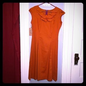 Shabby Apple Burnt Orange Dress